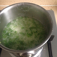 青菜粥的做法图解4