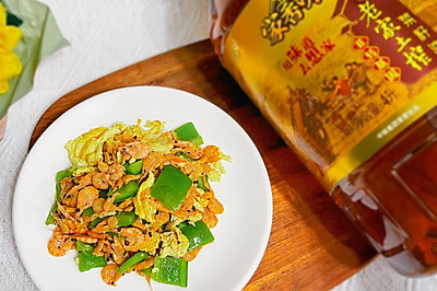 私房小炒磷虾炒鸡蛋