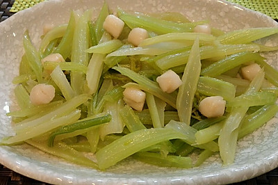 西芹贝柱