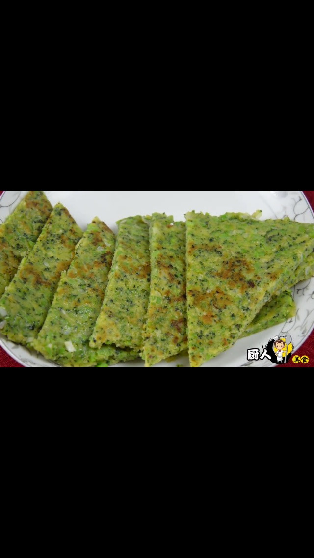西兰花煎饼的做法