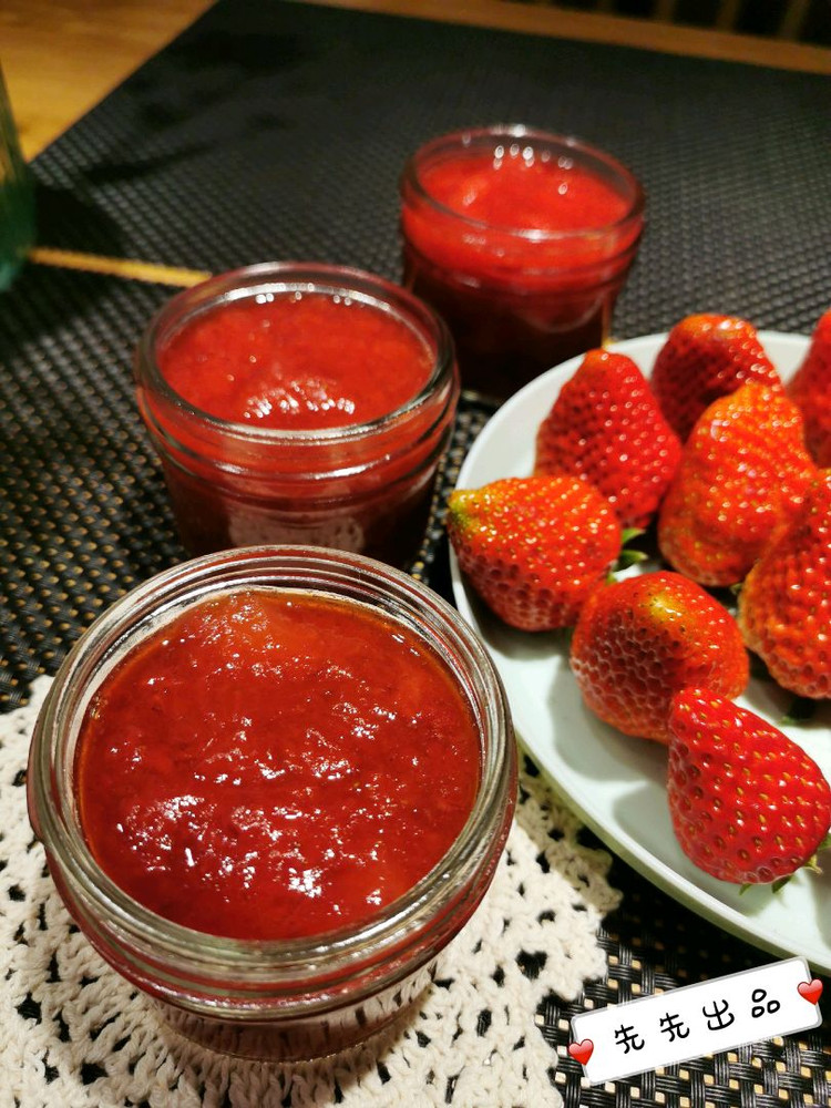 草莓酱自制的做法