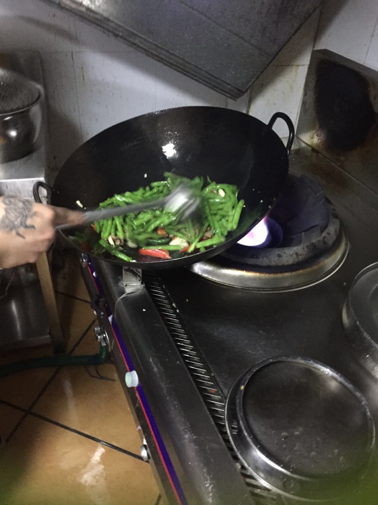 砂锅四季豆的做法图解5