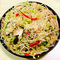 什锦炒米面|古早味炒米面的做法图解7