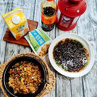 #蛋趣体验#十分钟快手早餐#快手雪菜蛋炒饭的做法图解12