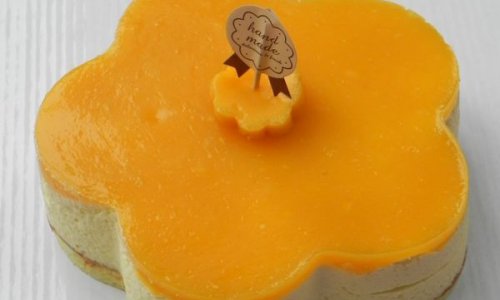 芒果流心蛋糕的做法
