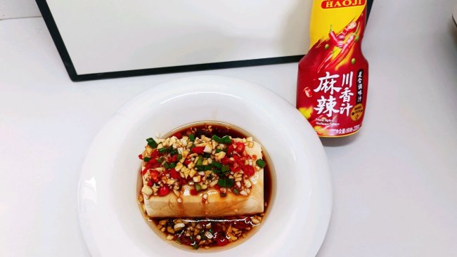 #豪吉小香风 做菜超吃香#凉拌豆腐的做法
