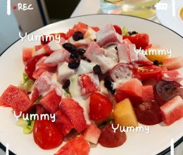 #轻食季怎么吃#巨巨巨好吃的酸奶水果沙拉的做法