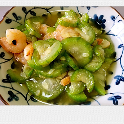 丝瓜炒虾仁
