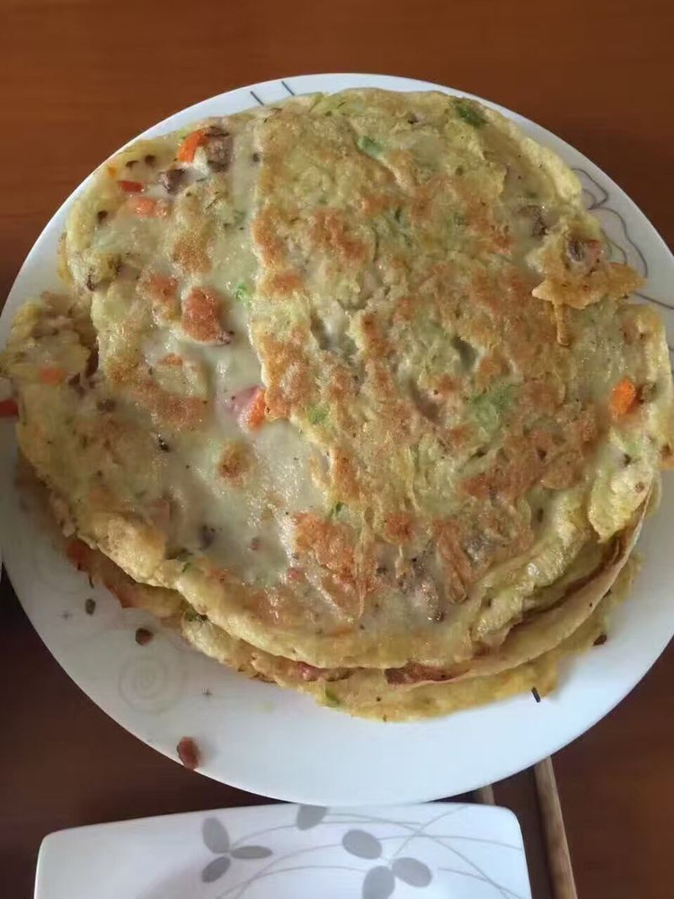 早餐饼的做法