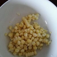 奶香玉米香蕉米糊的做法图解1