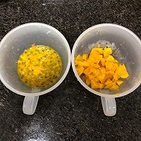 #春季减肥，边吃边瘦#低糖版芒果百香果醬的做法图解2