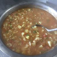 番茄土豆疙瘩汤的做法图解9