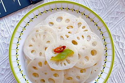 酸甜爽脆麻麻鲜香青花椒炝拌莲藕