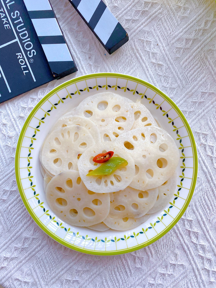 酸甜爽脆麻麻鲜香青花椒炝拌莲藕的做法