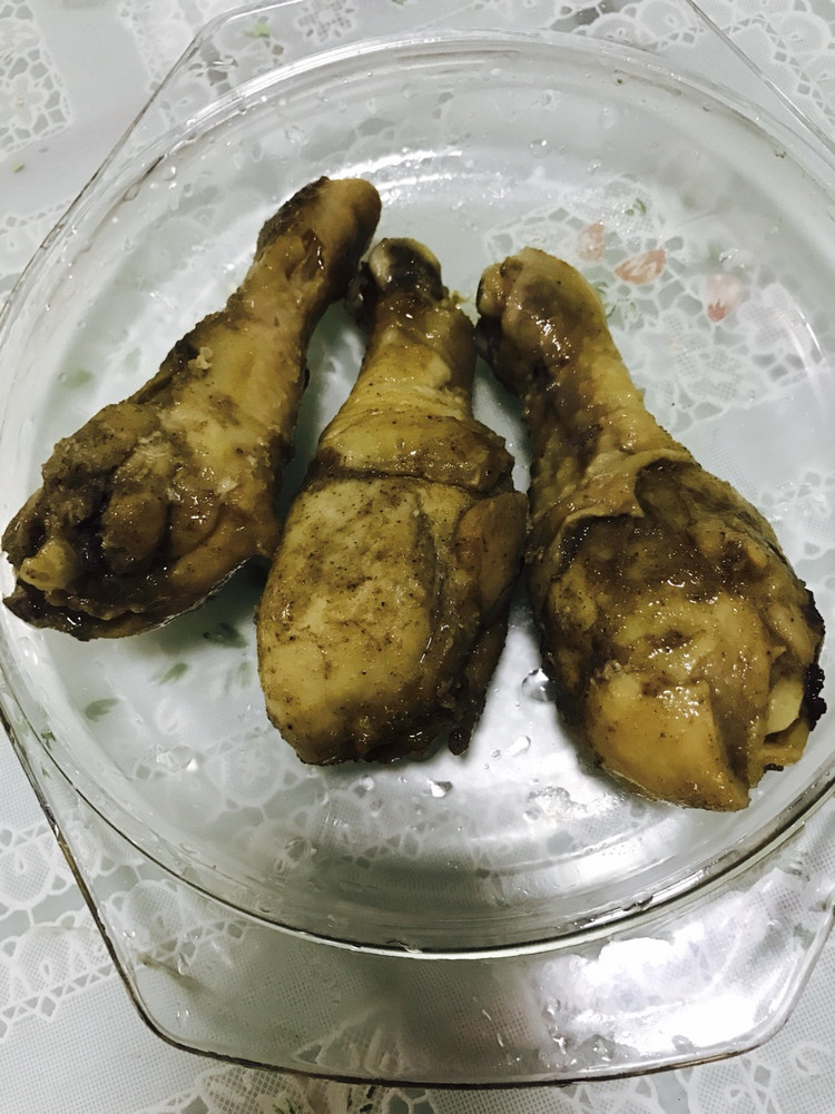 电饭锅盐焗鸡腿的做法