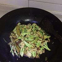 干煸花菜（爆炒系列）【Mosquito私家小厨】的做法图解4