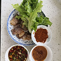 平底锅五花肉，家常版韩式烤肉，无油无盐的做法图解6