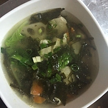 营养豆腐海带汤