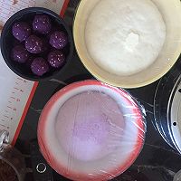 双色紫薯包（芝麻紫薯陷）的做法图解7