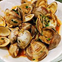 快手待客硬菜 — 鲜香炒蛤蜊的做法图解20