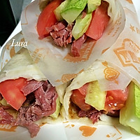 【营养早餐】牛肉蔬菜手卷「附自制甜面酱」的做法图解8