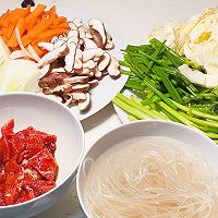 寒冷的冬季和韩式牛肉锅最配了的做法图解4