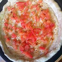 秋葵鲜虾营养披萨（长帝烘培节）的做法图解7