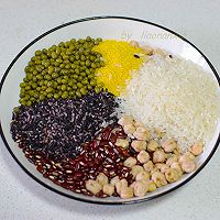 咸味牛肉腊八粥的做法图解1