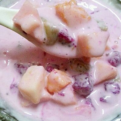 酸奶水果沙拉~水果捞