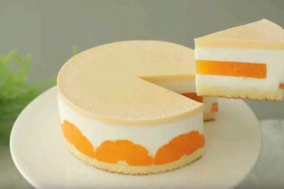 蜜橘酸奶蛋糕