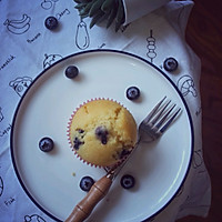 #520，美食撩动TA的心！#会爆浆的小蛋糕-蓝莓马芬的做法图解9
