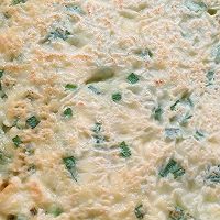 韭菜玉米饼的做法图解5