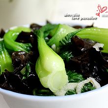 蒜香油菜木耳