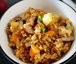土豆鸡腿焖饭的做法
