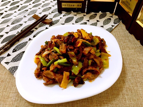 香辣鸡胗
