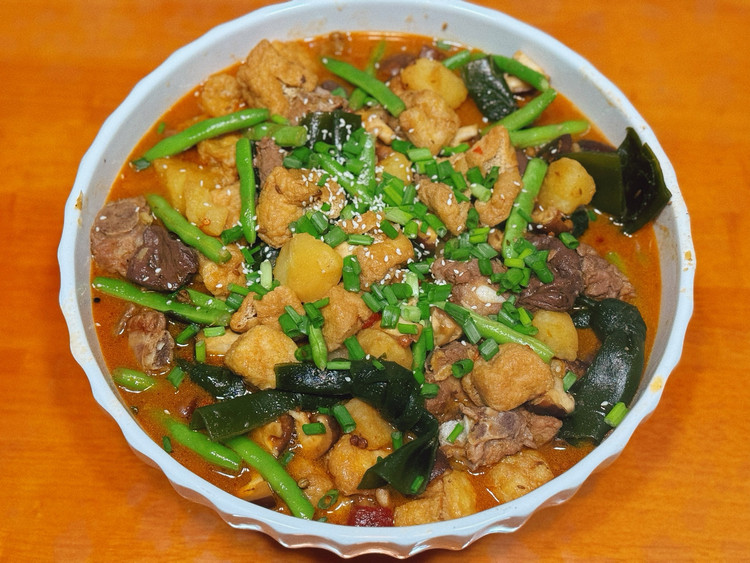 大锅菜（排骨）的做法