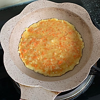 对付饭渣娃的时蔬鸡蛋饼（麦糊烧）的做法图解4