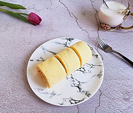烘焙小白也能一次成功的原味裸蛋糕卷的做法