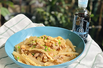 瑶柱肉丝萝卜条