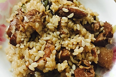 红烧肉饭