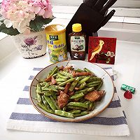 #i上冬日 吃在e起#鲍汁蚝油炒肉片豆角的做法图解1