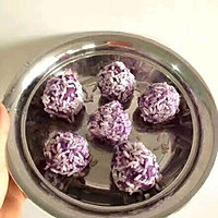 紫薯芒果珍珠球的做法图解5