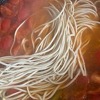 番茄虾仁面的做法图解8