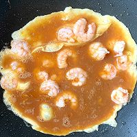 韭菜炒虾仁鸡蛋的做法图解4