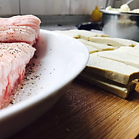 肉卷芝士豆腐的做法图解3
