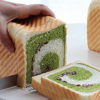 抹茶蜜豆吐司的做法图解19