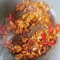 豆角肉末拌面的做法图解1