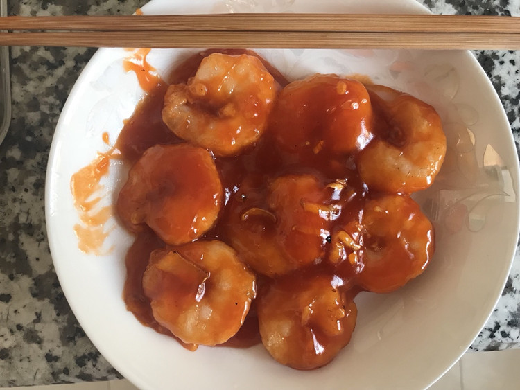锅包虾仁的做法