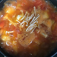 番茄鸡胸肉丸子汤的做法图解15