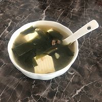 牛肉豆腐裙带菜汤的做法图解7